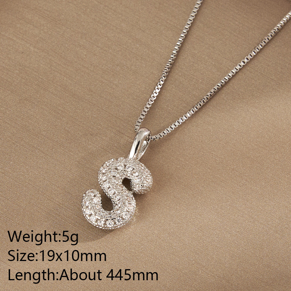 All About YOU Initial Necklace-310 JEWELRY-NIHAO JEWELRY-Heathered Boho Boutique, Women's Fashion and Accessories in Palmetto, FL