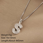 All About YOU Initial Necklace-310 JEWELRY-NIHAO JEWELRY-Heathered Boho Boutique, Women's Fashion and Accessories in Palmetto, FL