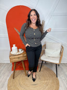 Classic Cut Pants-150 PANTS-Heimish-Heathered Boho Boutique, Women's Fashion and Accessories in Palmetto, FL