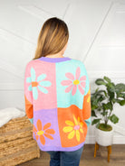 Fancy Flora Sweater-400 Takeover/Pre-Order-Easel-Heathered Boho Boutique, Women's Fashion and Accessories in Palmetto, FL