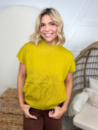 I'll Be Yours Top-110 SHORT SLEEVE TOP-SEW IN LOVE-Heathered Boho Boutique, Women's Fashion and Accessories in Palmetto, FL