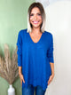 The Lola Long Sleeve Top-120 LONG SLEEVE TOPS-ZENANA-Heathered Boho Boutique, Women's Fashion and Accessories in Palmetto, FL