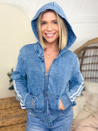 Go Getter Jacket-200 JACKETS/SHACKETS-WHITE BIRCH-Heathered Boho Boutique, Women's Fashion and Accessories in Palmetto, FL