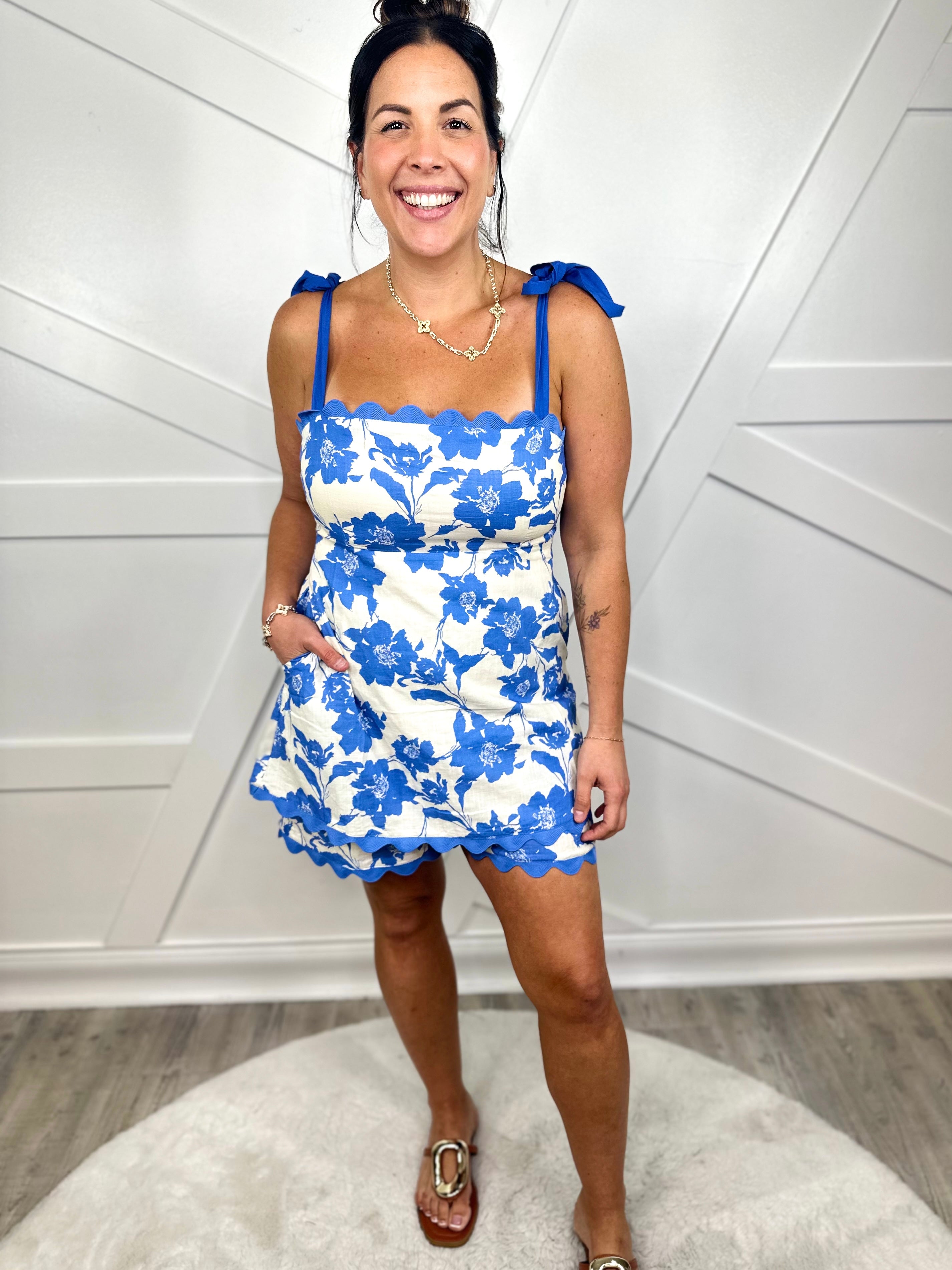 Perfect Aura Romper-230 DRESSES/JUMPSUITS/ROMPERS-Davi & Dani-Heathered Boho Boutique, Women's Fashion and Accessories in Palmetto, FL