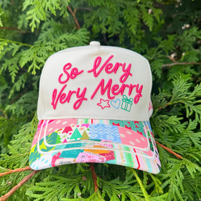 So Very Very Merry Hat-330 Headwear-Poppy & Pine-Heathered Boho Boutique, Women's Fashion and Accessories in Palmetto, FL
