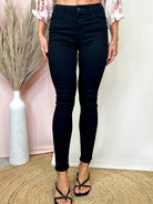 Second Skin Skinny Jeggings-150 PANTS-ZENANA-Heathered Boho Boutique, Women's Fashion and Accessories in Palmetto, FL