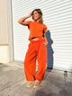 Dream Of Genie Top-110 SHORT SLEEVE TOP-HEIMISH-Heathered Boho Boutique, Women's Fashion and Accessories in Palmetto, FL