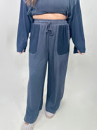 Mature Comfort Lounge Pants-150 PANTS-Oddi-Heathered Boho Boutique, Women's Fashion and Accessories in Palmetto, FL