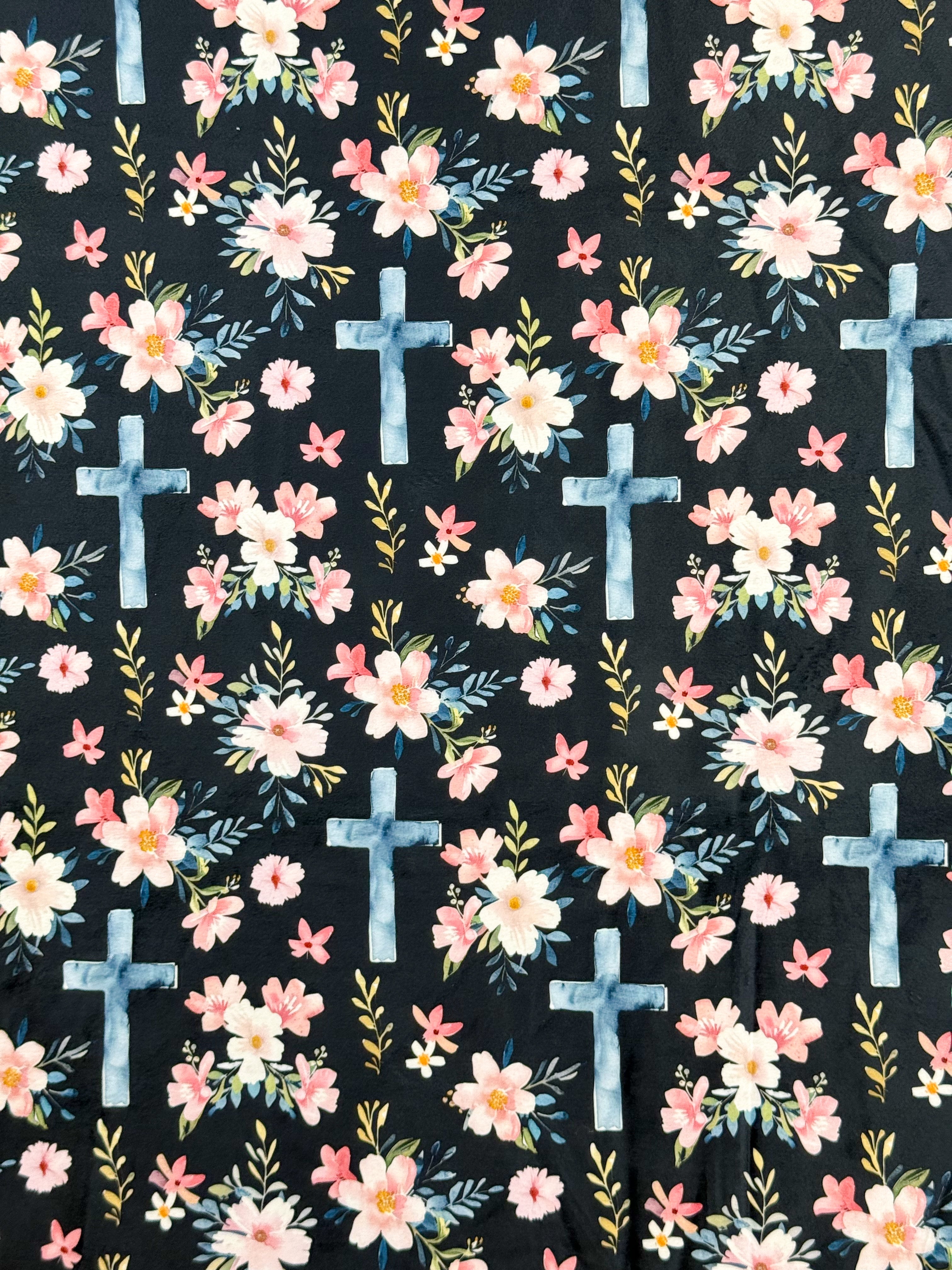 The Divine Bloom Cloud Luxe Blanket-340 Other Accessories-Heathered Boho-Heathered Boho Boutique, Women's Fashion and Accessories in Palmetto, FL