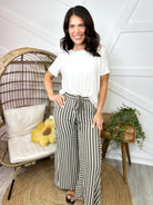 Jasmine Striped Wide Leg Pants-150 PANTS-JADE BY JANE-Heathered Boho Boutique, Women's Fashion and Accessories in Palmetto, FL