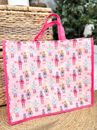 Whimsy Nutcracker Large Tote-320 Bags-Jane Marie-Heathered Boho Boutique, Women's Fashion and Accessories in Palmetto, FL