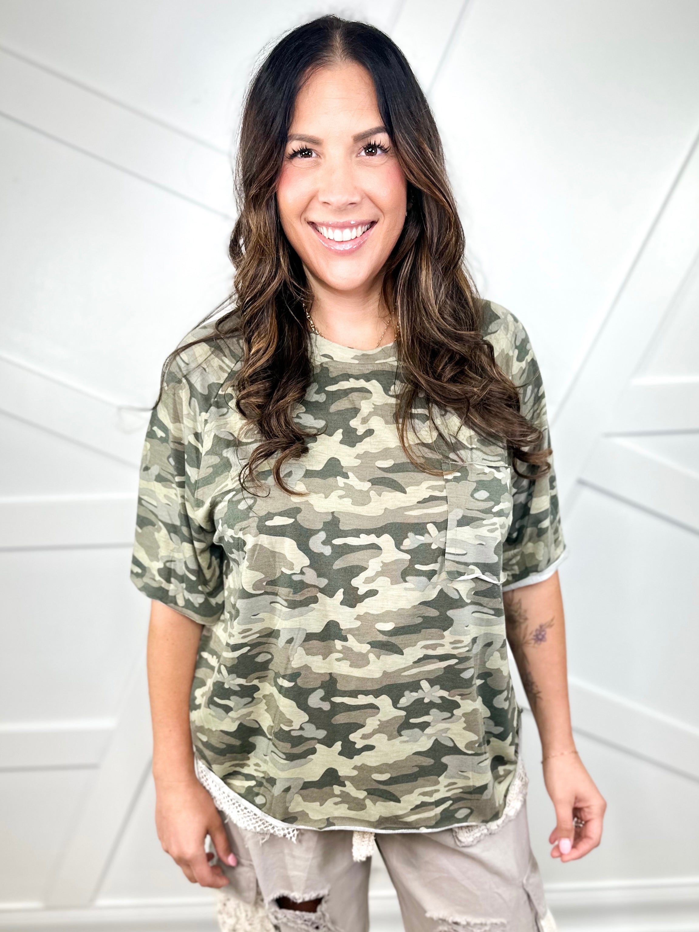 Restock: On Break Top-110 Short Sleeve Top-Pol-Heathered Boho Boutique, Women's Fashion and Accessories in Palmetto, FL