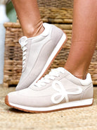 Enchanted Sneakers - Beige-350 SHOES-BERNESS-Heathered Boho Boutique, Women's Fashion and Accessories in Palmetto, FL