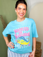 Hooked On Sunshine Graphic Tee-130 GRAPHIC TEE-Heathered Boho-Heathered Boho Boutique, Women's Fashion and Accessories in Palmetto, FL