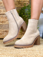 Rapid Boots - Sand Suede-350 SHOES-OLEM SHOE-Heathered Boho Boutique, Women's Fashion and Accessories in Palmetto, FL