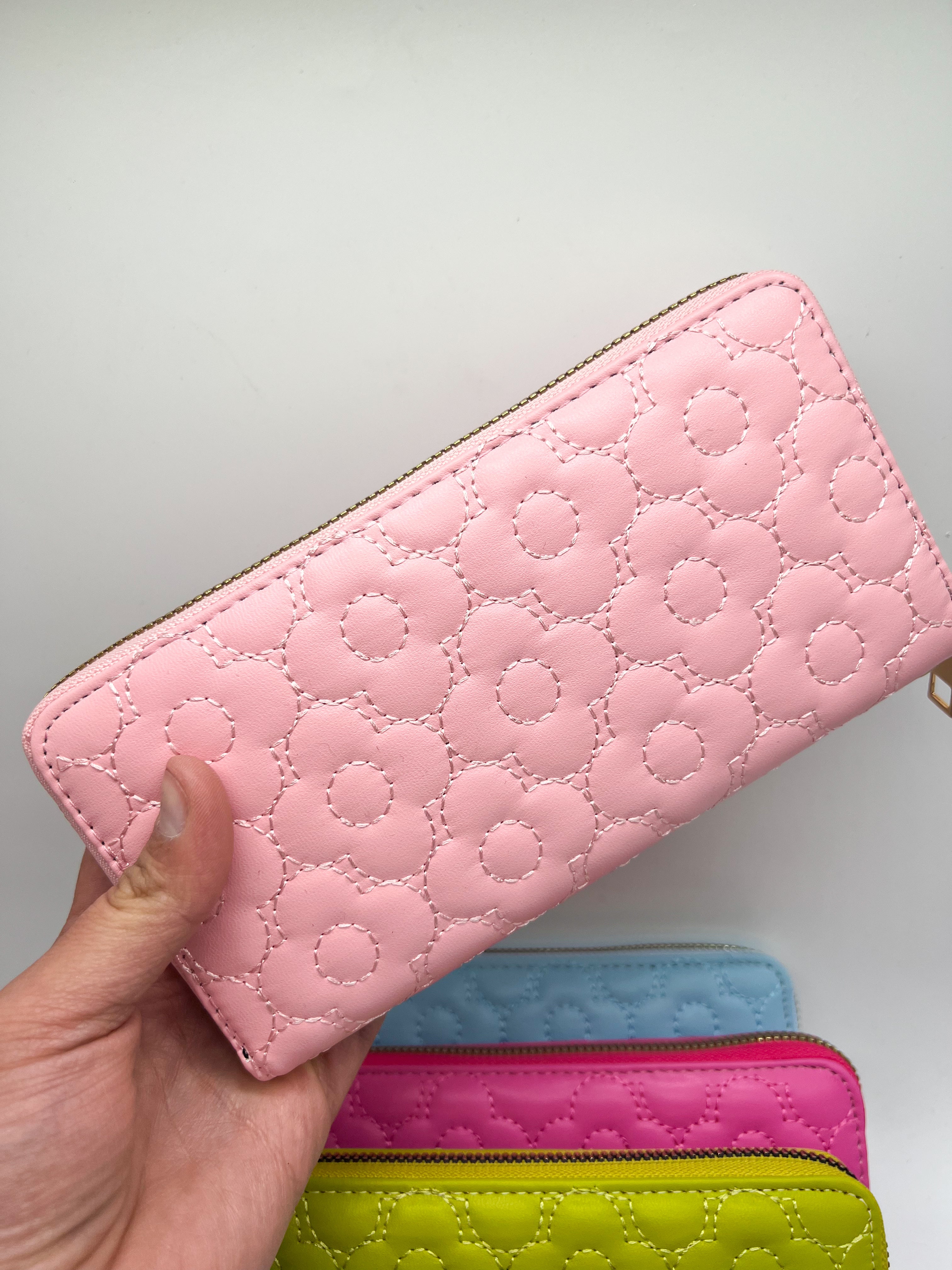 Hidden Floral Wristlet Wallet-320 BAGS-UNNI-Heathered Boho Boutique, Women's Fashion and Accessories in Palmetto, FL