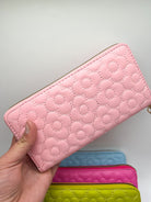 Hidden Floral Wristlet Wallet-320 BAGS-UNNI-Heathered Boho Boutique, Women's Fashion and Accessories in Palmetto, FL