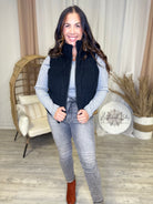 Very Demure Reversible Vest by Heathered Boho-200 Jackets/Shackets-Southern Grace-Heathered Boho Boutique, Women's Fashion and Accessories in Palmetto, FL