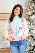 Frosty Cardigan-220 Cardigans/ Kimonos-Southern Grace-Heathered Boho Boutique, Women's Fashion and Accessories in Palmetto, FL