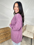 Melange Cardigan-220 Cardigans/ Kimonos-Umgee-Heathered Boho Boutique, Women's Fashion and Accessories in Palmetto, FL