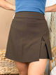 Ponte Skort-170 Skort/ Skirt-Have Fashion-Heathered Boho Boutique, Women's Fashion and Accessories in Palmetto, FL