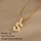 All About YOU Initial Necklace-310 JEWELRY-NIHAO JEWELRY-Heathered Boho Boutique, Women's Fashion and Accessories in Palmetto, FL