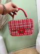 Clueless Plaid Bag-320 BAGS-TOPS HANDBAGS-Heathered Boho Boutique, Women's Fashion and Accessories in Palmetto, FL