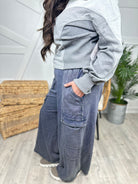 On a Dime Cargo Pants-150 PANTS-Davi & Dani-Heathered Boho Boutique, Women's Fashion and Accessories in Palmetto, FL