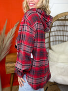 Trailbound Plaid Top-120 Long Sleeve Tops-White Birch-Heathered Boho Boutique, Women's Fashion and Accessories in Palmetto, FL