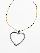 She's A Mystery Necklace-310 Jewelry-BB Lila-Heathered Boho Boutique, Women's Fashion and Accessories in Palmetto, FL