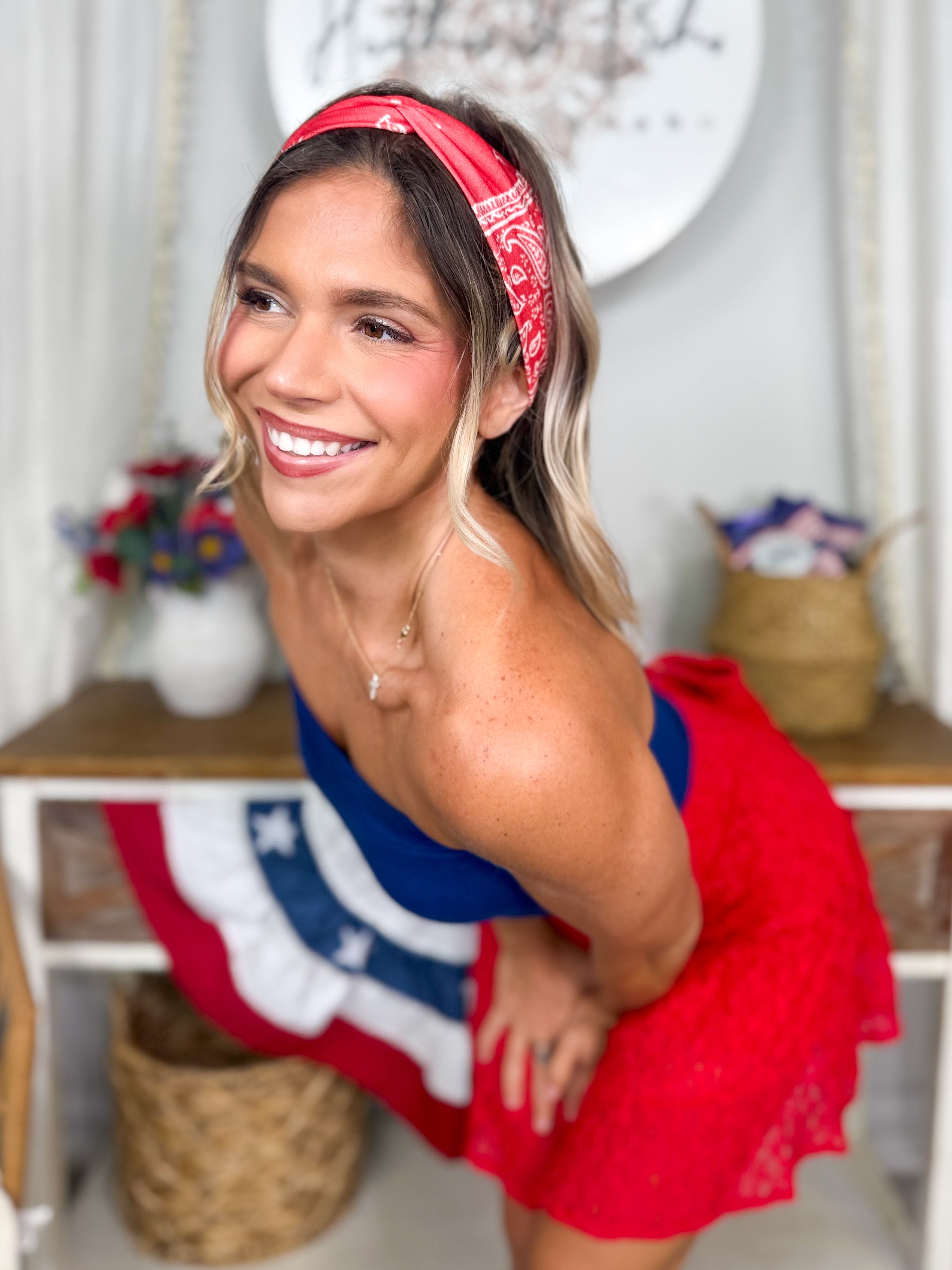 Bandana Twist Headwrap-340 Other Accessories-Love And Repeat-Heathered Boho Boutique, Women's Fashion and Accessories in Palmetto, FL