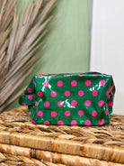 Polkadot Mini Bag-320 BAGS-ZENANA-Heathered Boho Boutique, Women's Fashion and Accessories in Palmetto, FL