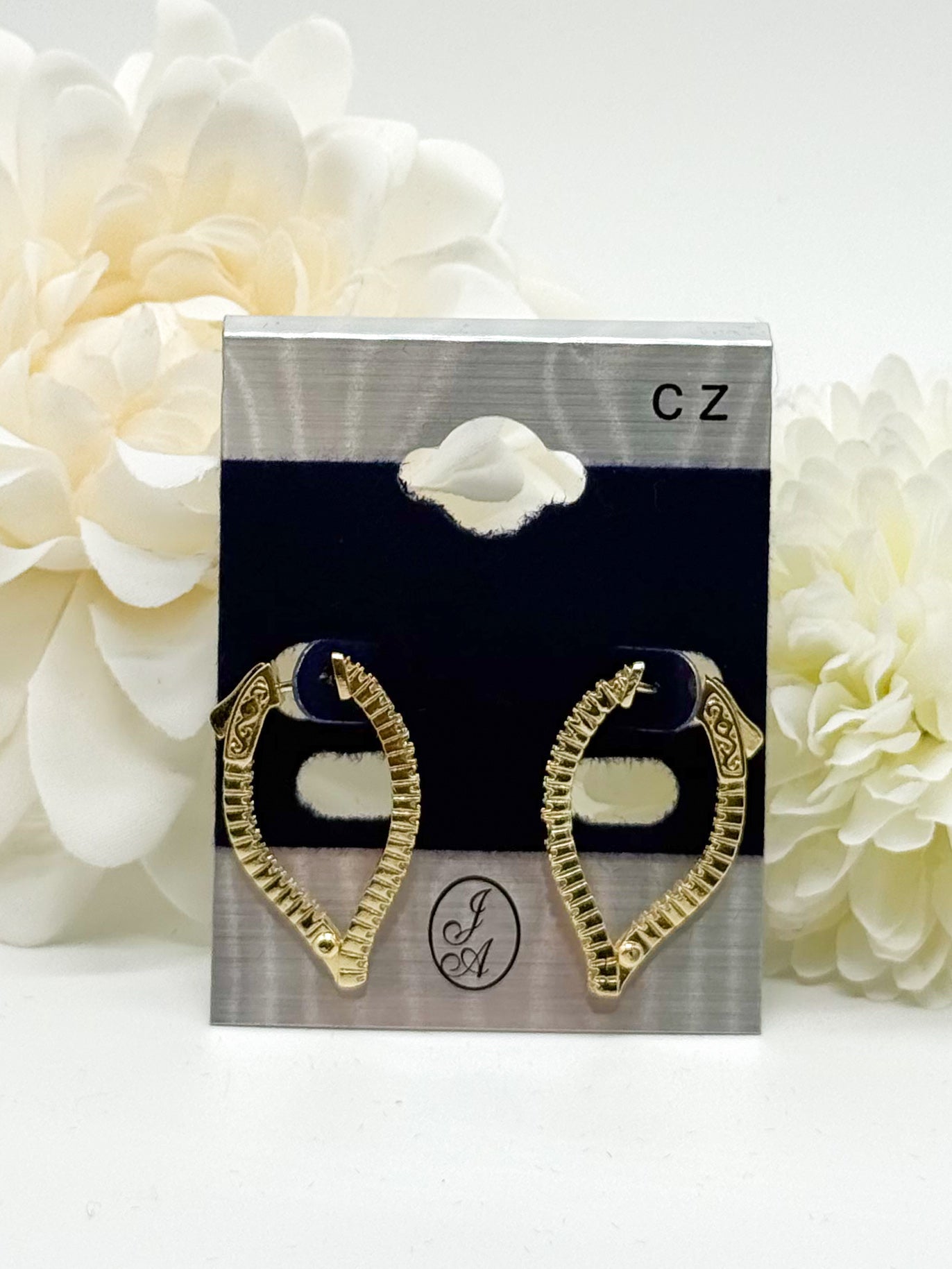 Elevated Style Hoops-310 Jewelry-Joseph Anthony NY, Inc-Heathered Boho Boutique, Women's Fashion and Accessories in Palmetto, FL