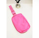 Restock: Solid Color Medium Crossbody Belt Bag