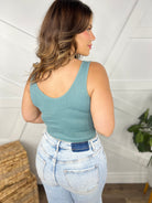 RESTOCK : Roxanne Reversible Stonewashed Ribbed Tank-100 Tank/Crop Tops-YELETE-Heathered Boho Boutique, Women's Fashion and Accessories in Palmetto, FL