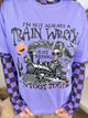 Skelly Train Wreck Graphic Tee-130 Graphic Tees-Heathered Boho-Heathered Boho Boutique, Women's Fashion and Accessories in Palmetto, FL