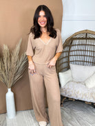 Ribbed & Ready Set-240 ACTIVEWEAR/SETS-TIMING-Heathered Boho Boutique, Women's Fashion and Accessories in Palmetto, FL