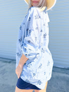 Lovely Weekend Button Up-120 Long Sleeve Tops-SEW IN LOVE-Heathered Boho Boutique, Women's Fashion and Accessories in Palmetto, FL