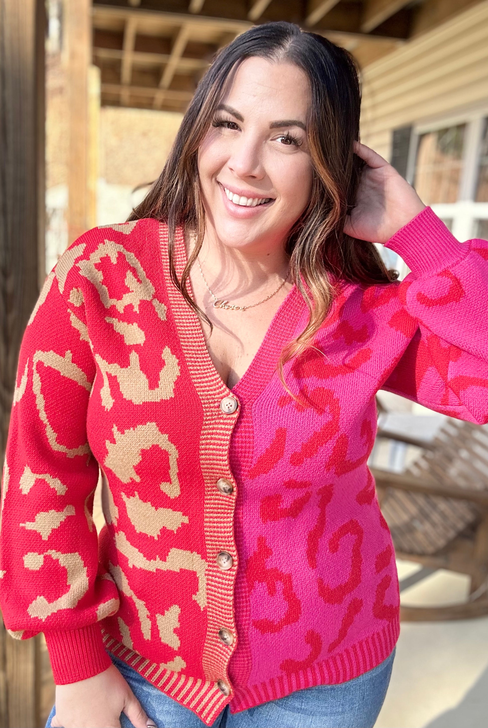 Love of the Wild Cardigan-220 Cardigans/ Kimonos-First Love-Heathered Boho Boutique, Women's Fashion and Accessories in Palmetto, FL