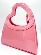 Heart Handle Handbag-320 Bags-HND Wholesale-Heathered Boho Boutique, Women's Fashion and Accessories in Palmetto, FL