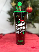 Santa's Favorite... 24oz Plastic Tumbler Swig-340 Other Accessories-Swig-Heathered Boho Boutique, Women's Fashion and Accessories in Palmetto, FL