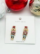 Little Nutcracker Earring-310 Jewelry-Rough Sketch-Heathered Boho Boutique, Women's Fashion and Accessories in Palmetto, FL