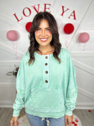 Gone Tomorrow Top-120 Long Sleeve Tops-Easel-Heathered Boho Boutique, Women's Fashion and Accessories in Palmetto, FL