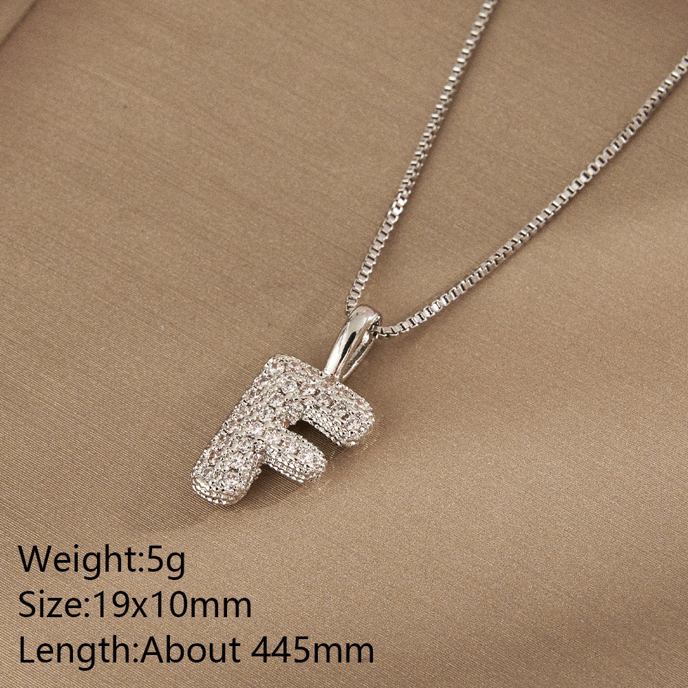 All About YOU Initial Necklace-310 JEWELRY-NIHAO JEWELRY-Heathered Boho Boutique, Women's Fashion and Accessories in Palmetto, FL