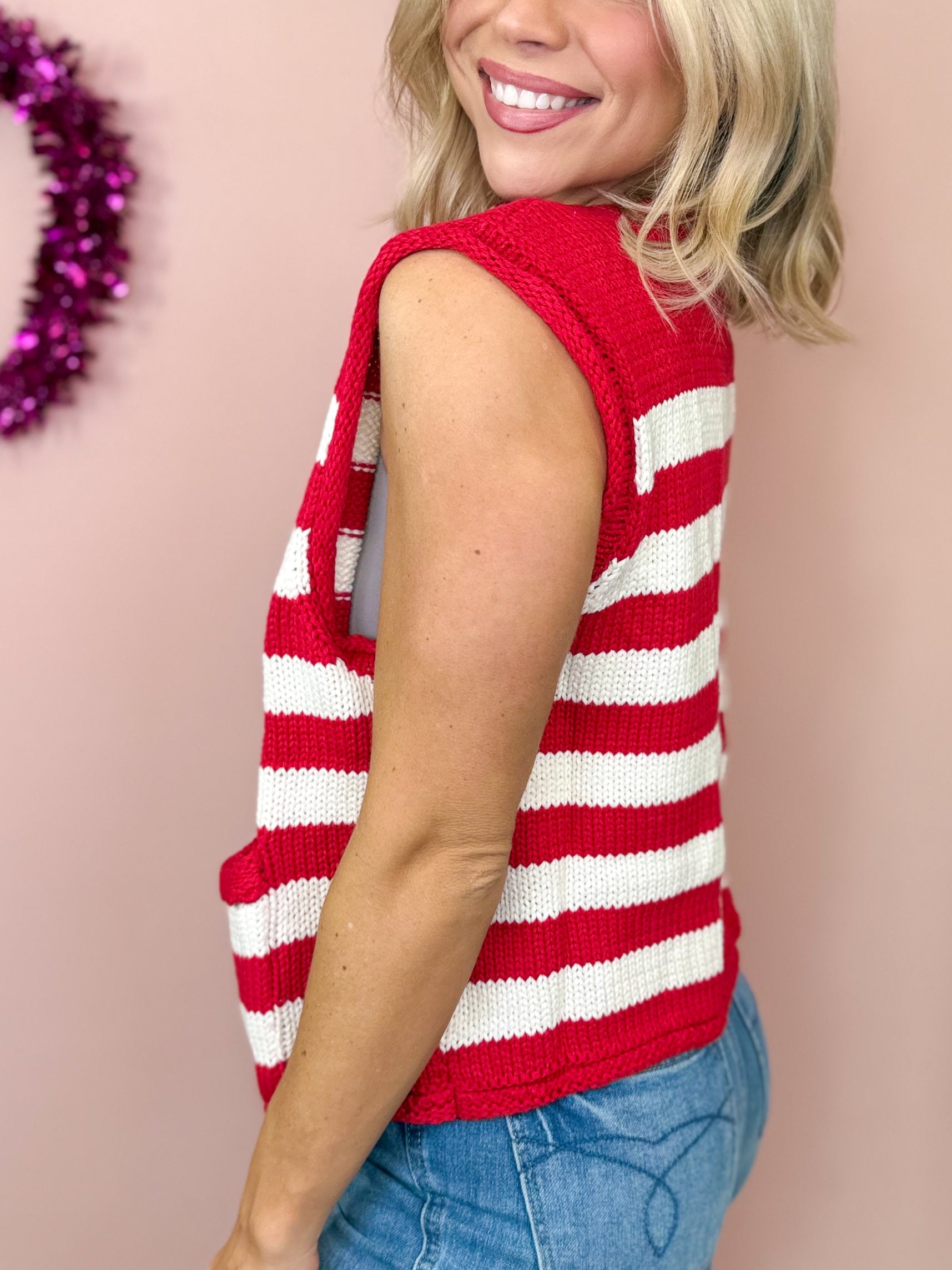 Gracefully Made Vest-220 Cardigans/ Kimonos-SHE + SKY-Heathered Boho Boutique, Women's Fashion and Accessories in Palmetto, FL