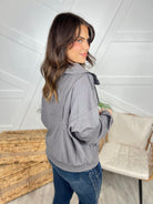 Right At Home Sweatshirt-200 JACKETS/SHACKETS-Oddi-Heathered Boho Boutique, Women's Fashion and Accessories in Palmetto, FL