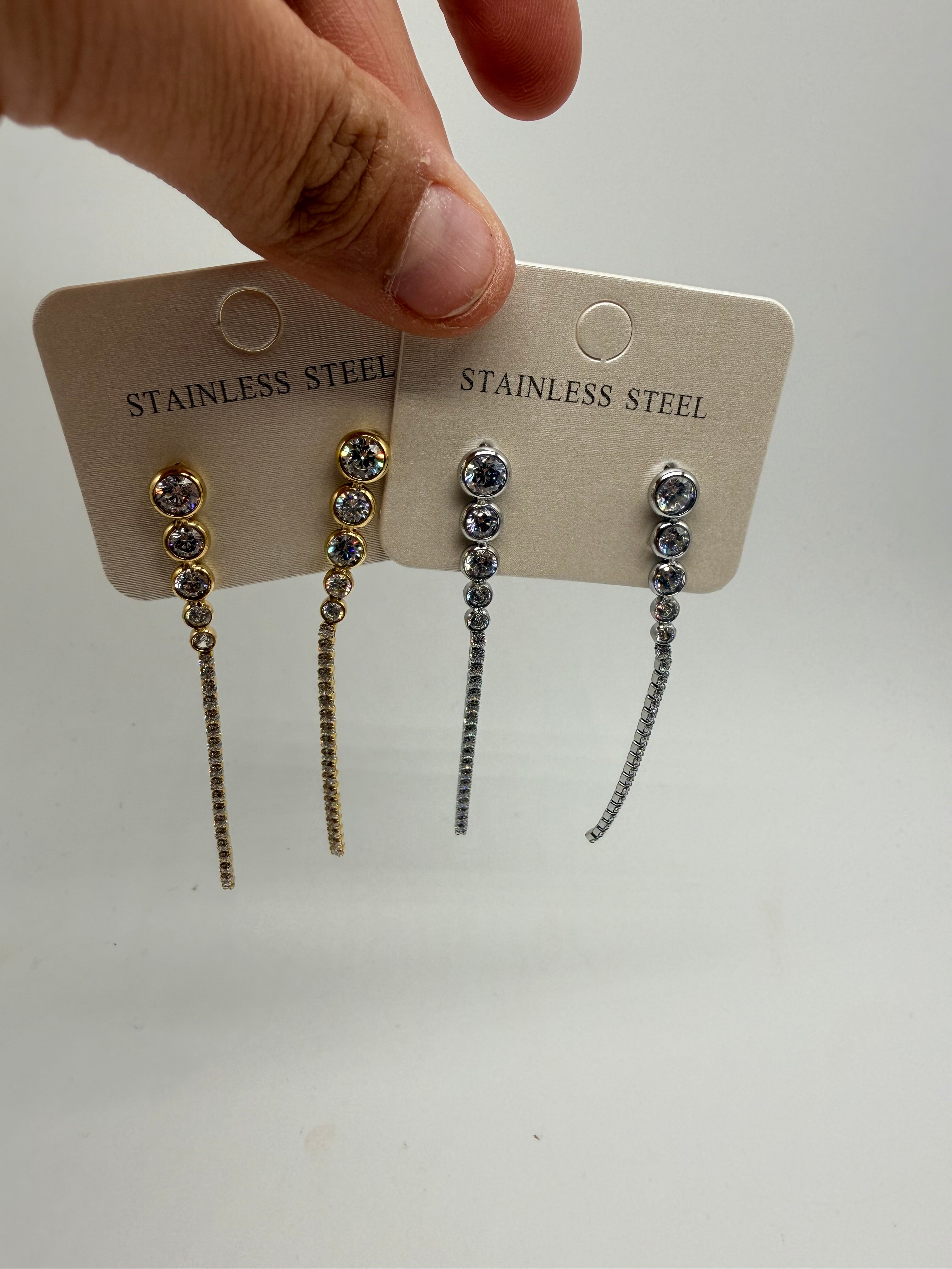Dripping Beauty Waterproof Earring-310 Jewelry-NIHAO JEWELRY-Heathered Boho Boutique, Women's Fashion and Accessories in Palmetto, FL