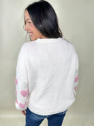 Sweetheart Sweater-125 Sweater-Davi & Dani-Heathered Boho Boutique, Women's Fashion and Accessories in Palmetto, FL