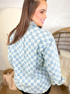 All Nighter Shacket-200 Jackets/Shackets-SWEET GENERIS-Heathered Boho Boutique, Women's Fashion and Accessories in Palmetto, FL