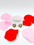 Rope My Heart Studs-310 Jewelry-Leemode-Heathered Boho Boutique, Women's Fashion and Accessories in Palmetto, FL